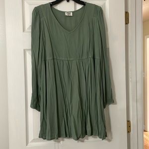 Green dress!